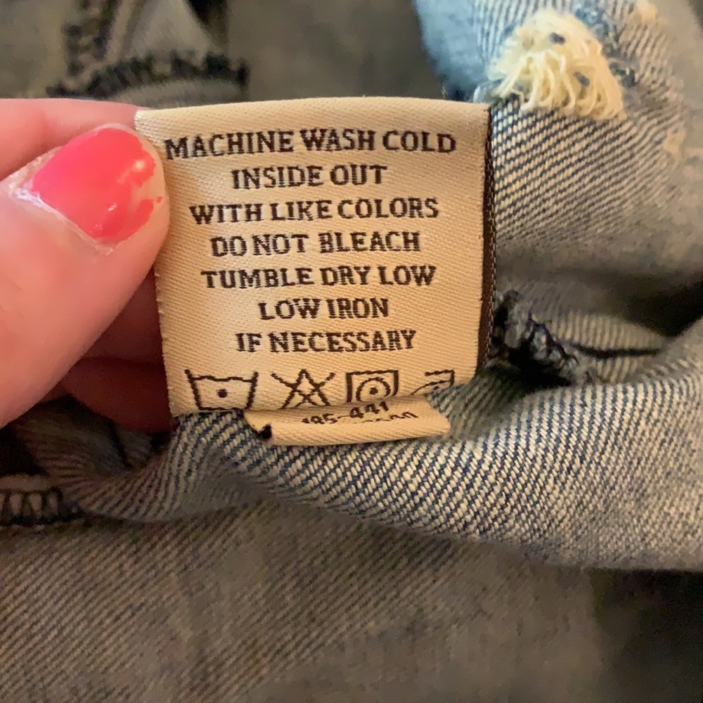 Distressed Denim Jacket - Picture 15 of 16